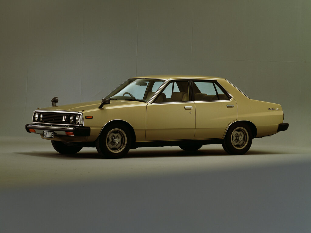 Nissan Skyline (BC211, HGC211, PC211, UC211, EGC211) 5 поколение, рестайлинг, седан (07.1979 - 07.1981)